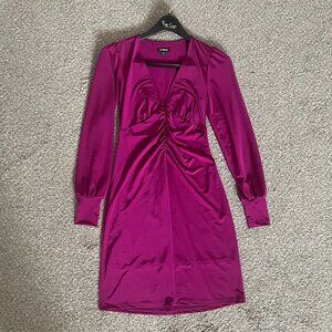 Express Satin Mini Dress